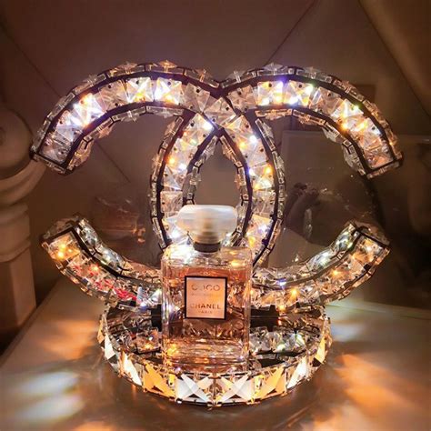 chanel light lamp|chanel table lamp.